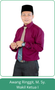 Awang Ringgit, M. Sy. Wakil Ketua I